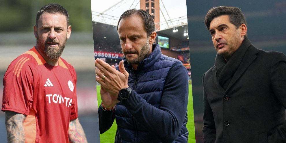 Da De Rossi a Fonseca: gli allenatori esonerati in questa stagione in Serie A