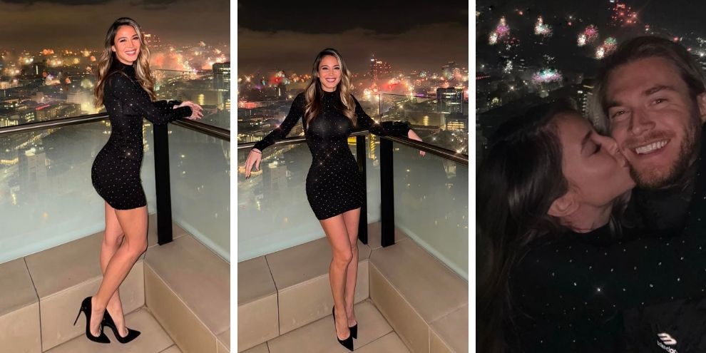 Diletta Leotta, sexy trasparenze e tacchi a spillo per Capodanno