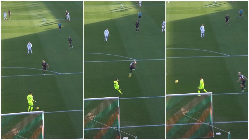 Pohjanpalo, gol assurdo in Venezia-Empoli: la sequenza
