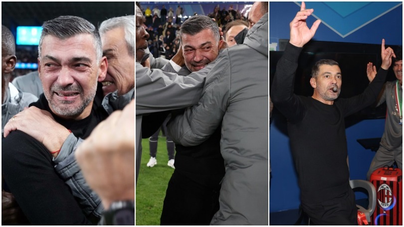 Conceiçao, lacrime in campo e balletto negli spogliatoi: l'emozionante notte con il Milan