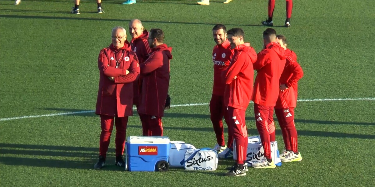 Allenamento Roma, ancora out Cristante