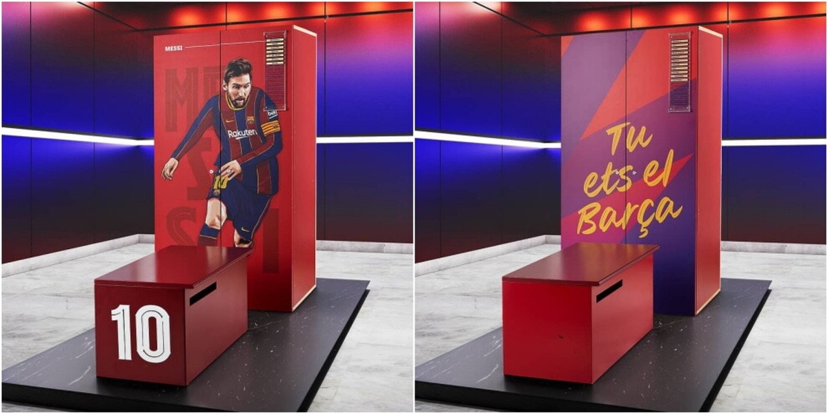 Barcellona all'asta: in vendita gli armadietti di Maradona e Messi, prezzi da urlo