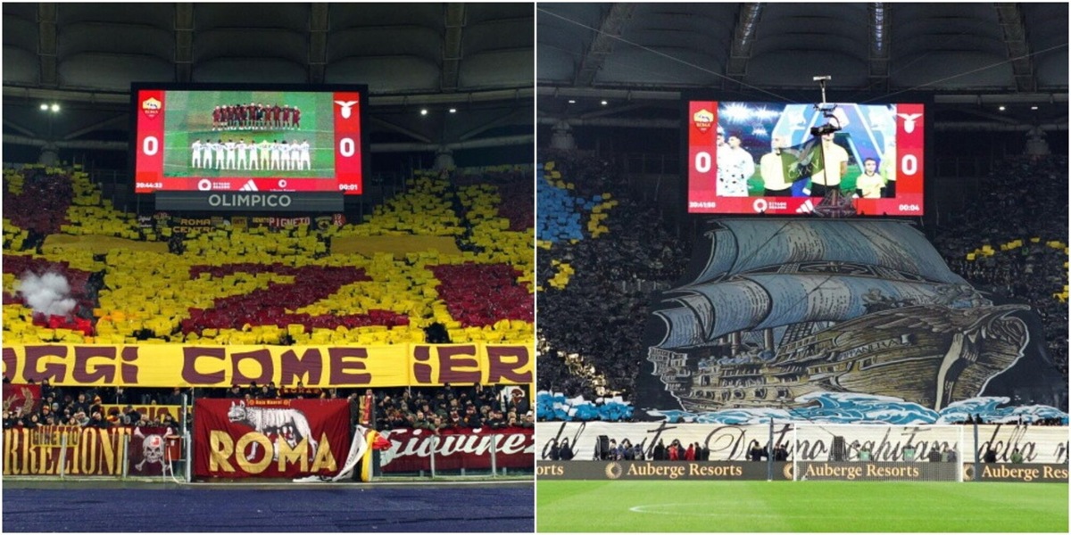 Divieto di trasferte per tifosi Roma e Lazio dopo il derby: la richiesta del Casms