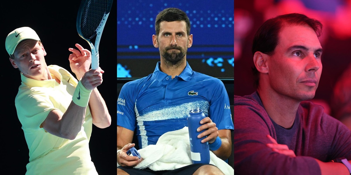 Djokovic e la parola per Sinner: "Dico sci. Nadal? Intimidatorio anche in bagno"