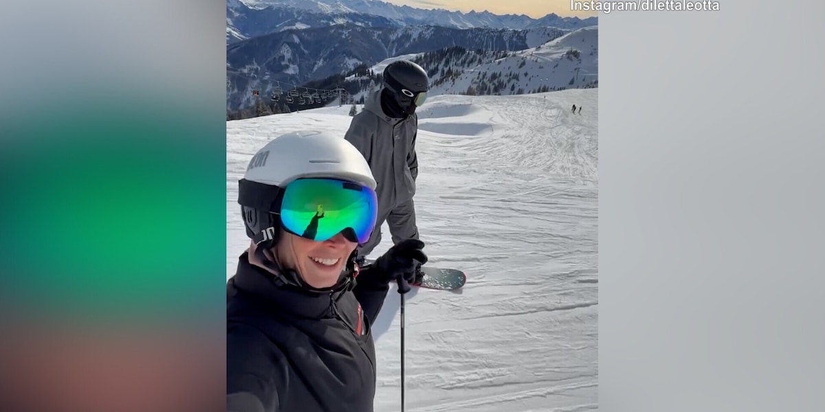 Diletta Leotta è una freccia sulla neve