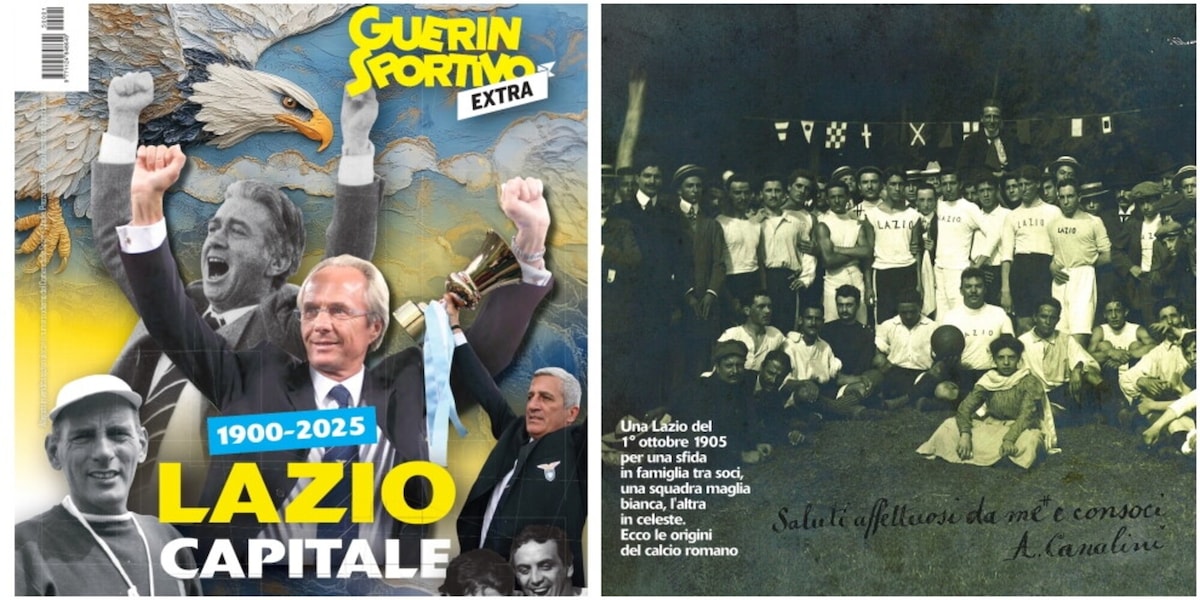 Lazio Capitale: lo speciale del Guerin Sportivo dedicato al compleanno della Società