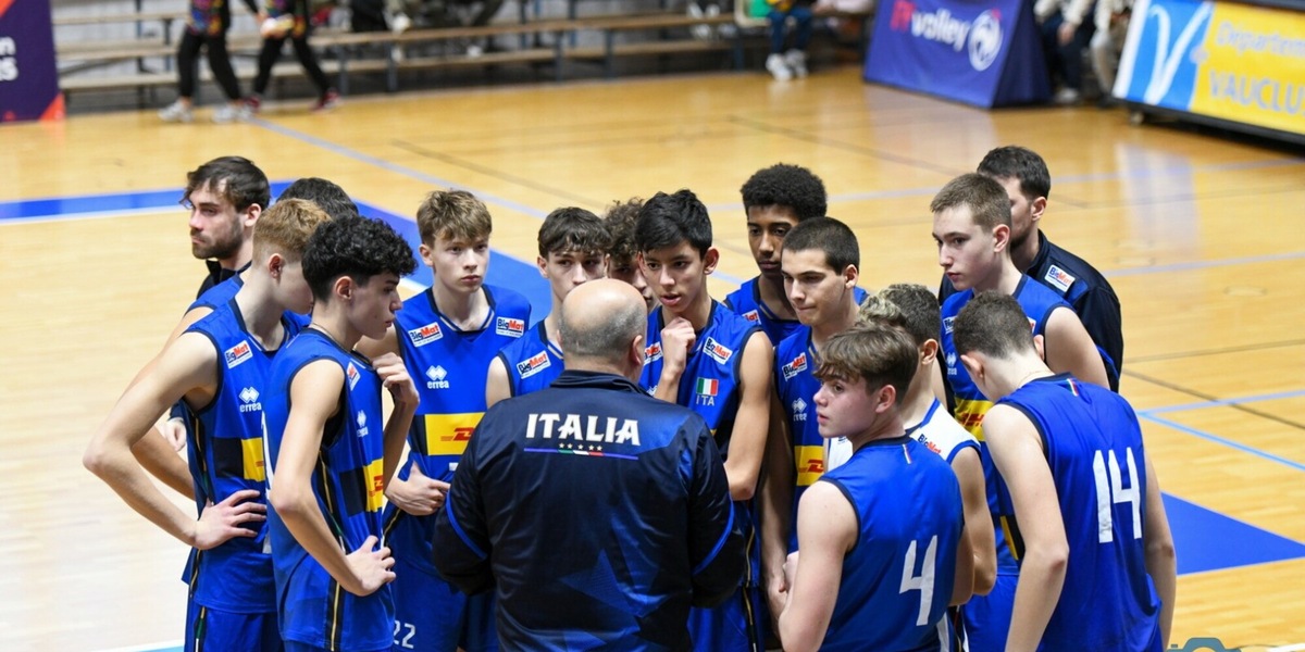 Wevza: l'Italia U. 16 maschile si arrende alla Spagna