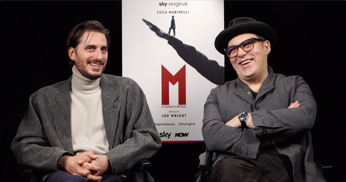 M. Il figlio del secolo: intervista a Luca Marinelli e Joe Wright