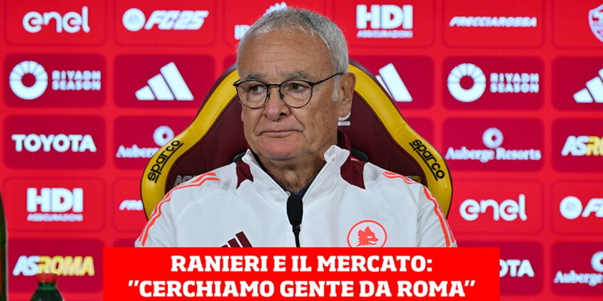 Ranieri in conferenza: "Cerchiamo giocatori da Roma. Arriverà la vittoria in trasferta"