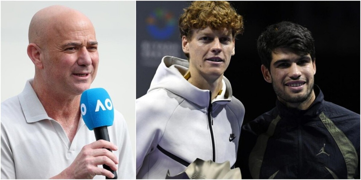 Agassi non ha dubbi: "C'è una cosa che invidio ad Alcaraz, ma Sinner..."