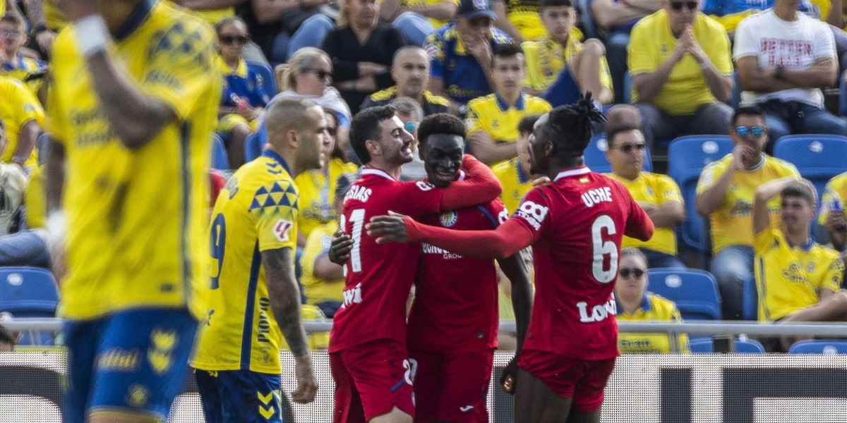Liga, Getafe corsaro con il Las Palmas: decisivo un gol di Borja Mayoral