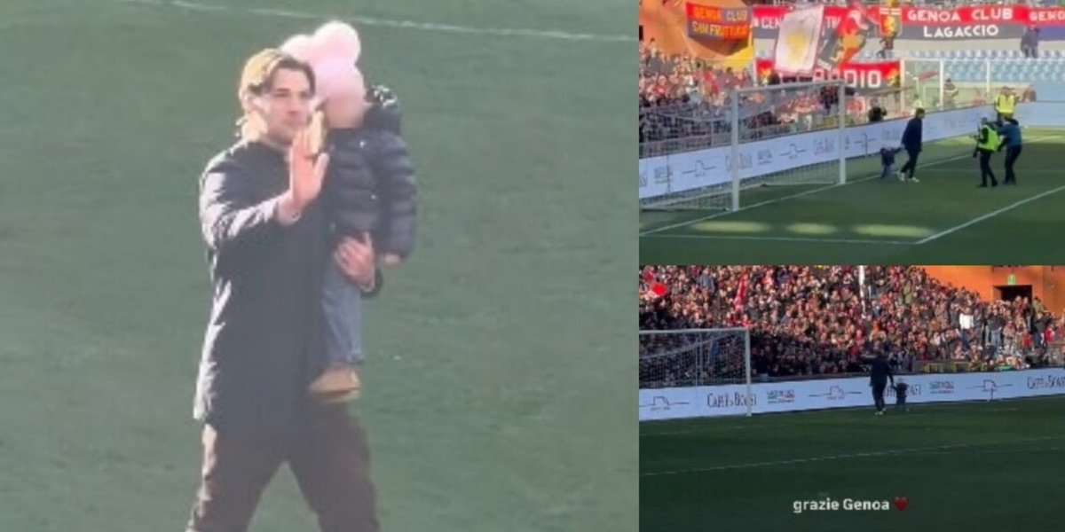 Vogliacco lascia il Genoa: il saluto da brividi con la nipote di Mihajlovic