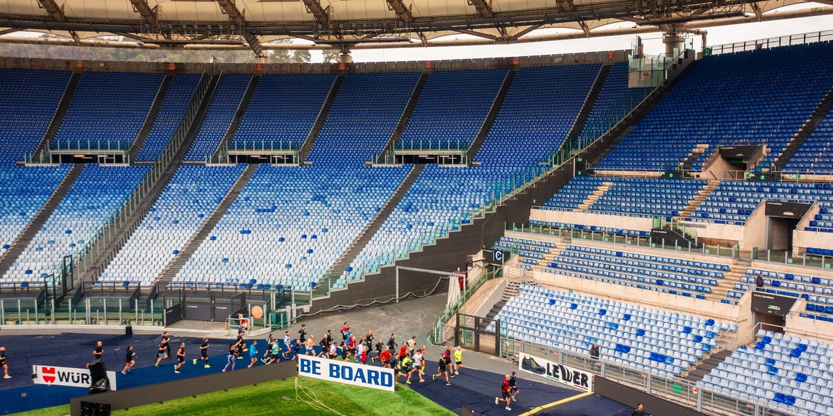 In 650 al Get Ready, l'allenamento all'Olimpico di Run Rome The Marathon