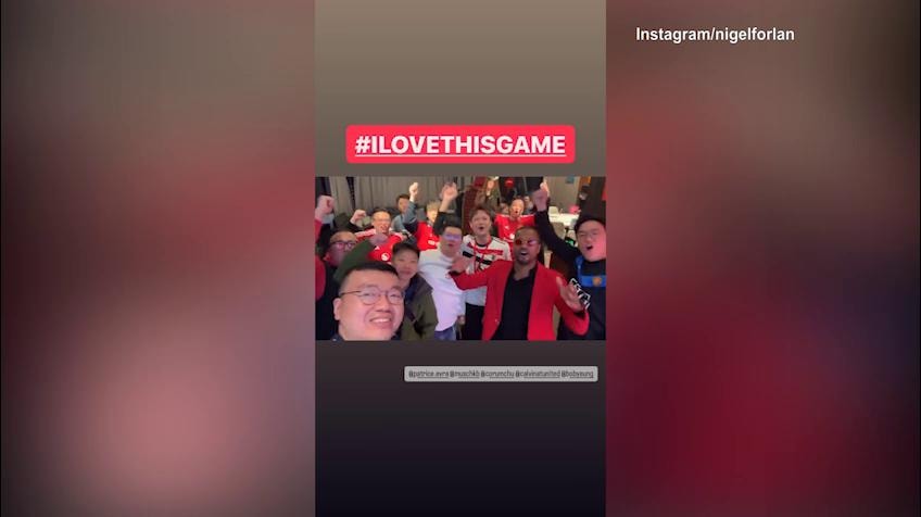 Evra, cori per il Manchester United ad Hong Kong
