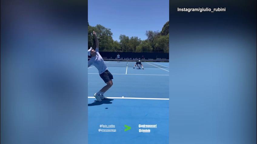 Tennis, penitenza per Bolelli e Vavassori