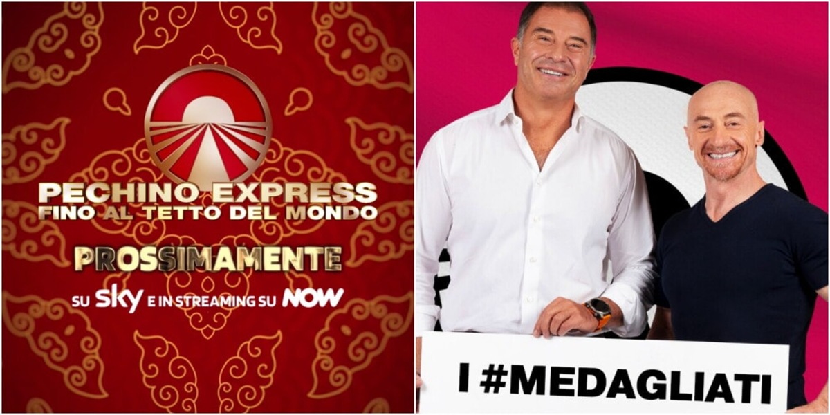 Pechino Express 2025, Jury Chechi e Antonio Rossi saranno i 'Medagliati': tutte le coppie