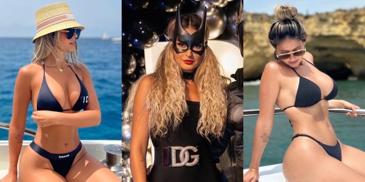 Lady Raphinha passa dai bikini al costume di Catwoman