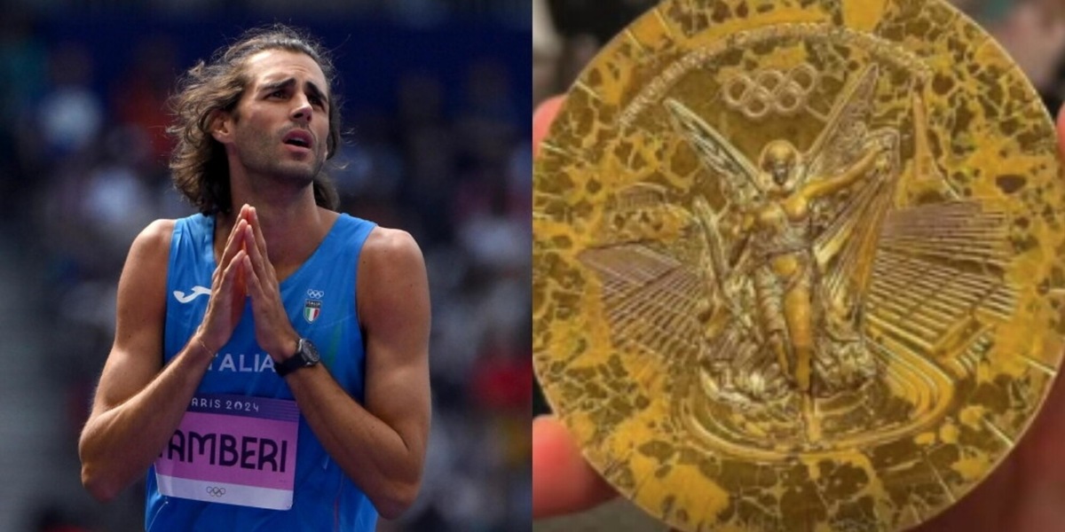 Medaglie delle Olimpiadi di Parigi deteriorate: la battuta di Tamberi diventa virale