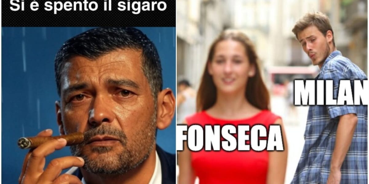 La Juve batte il Milan, le ironie dei tifosi Juve su Conceicao sono spietate: "Si è spento il sigaro?"