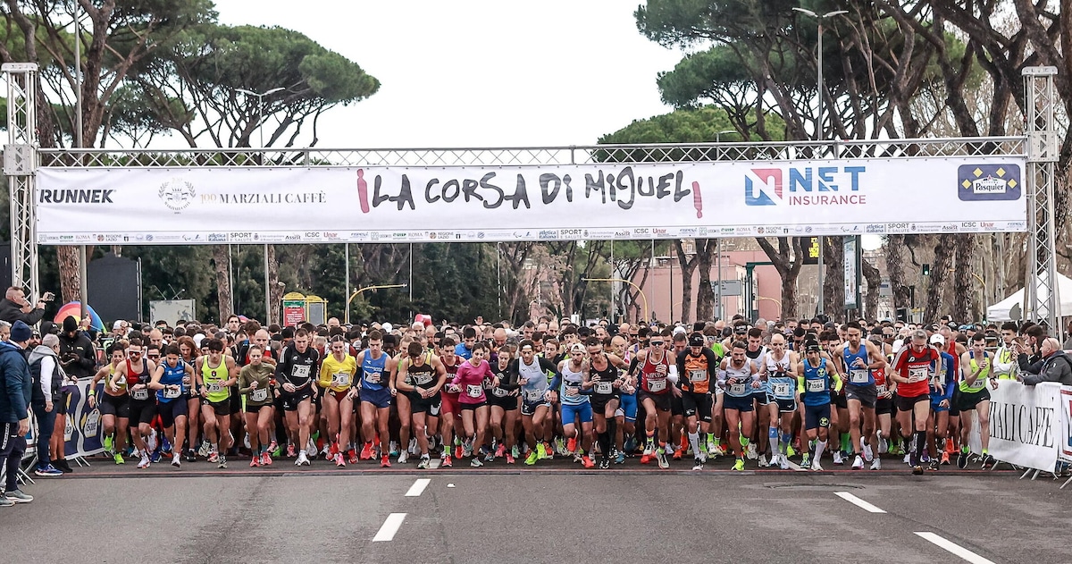Corsa di Miguel con 13mila partecipanti in ricordo del maratoneta poeta argentino