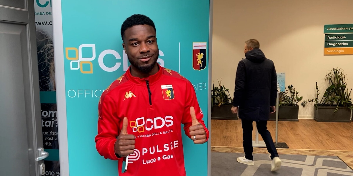Genoa, visite mediche per Cornet