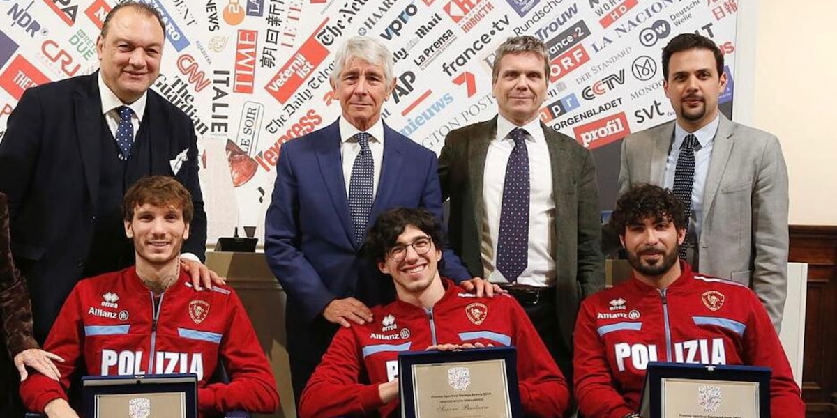 Premi Stampa Estera a Barlaam e Bortuzzo alla presenza di Abodi
