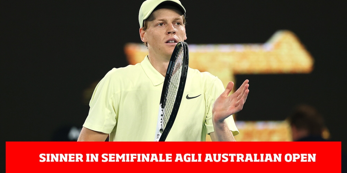 Australian Open, Sinner a valanga su De Minaur: è in semifinale