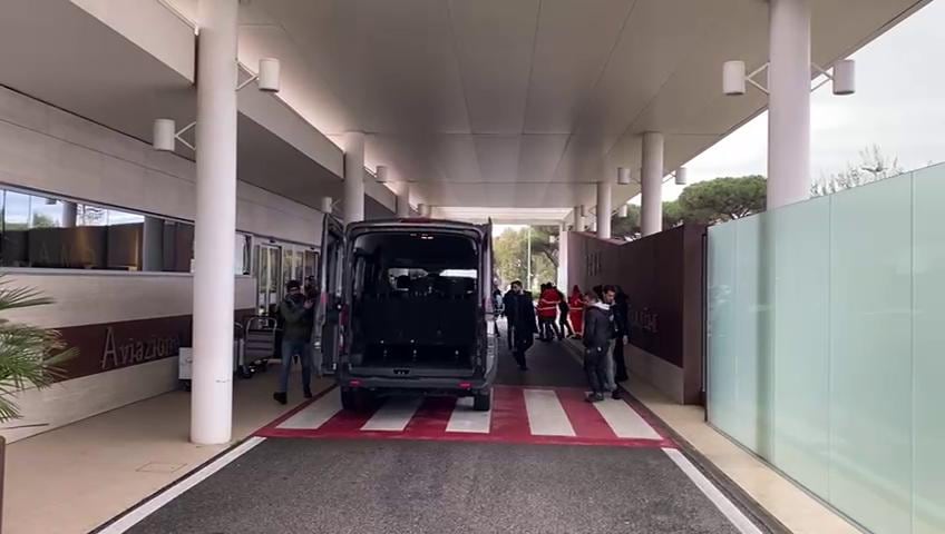 Roma, Rensch sbarca a Ciampino