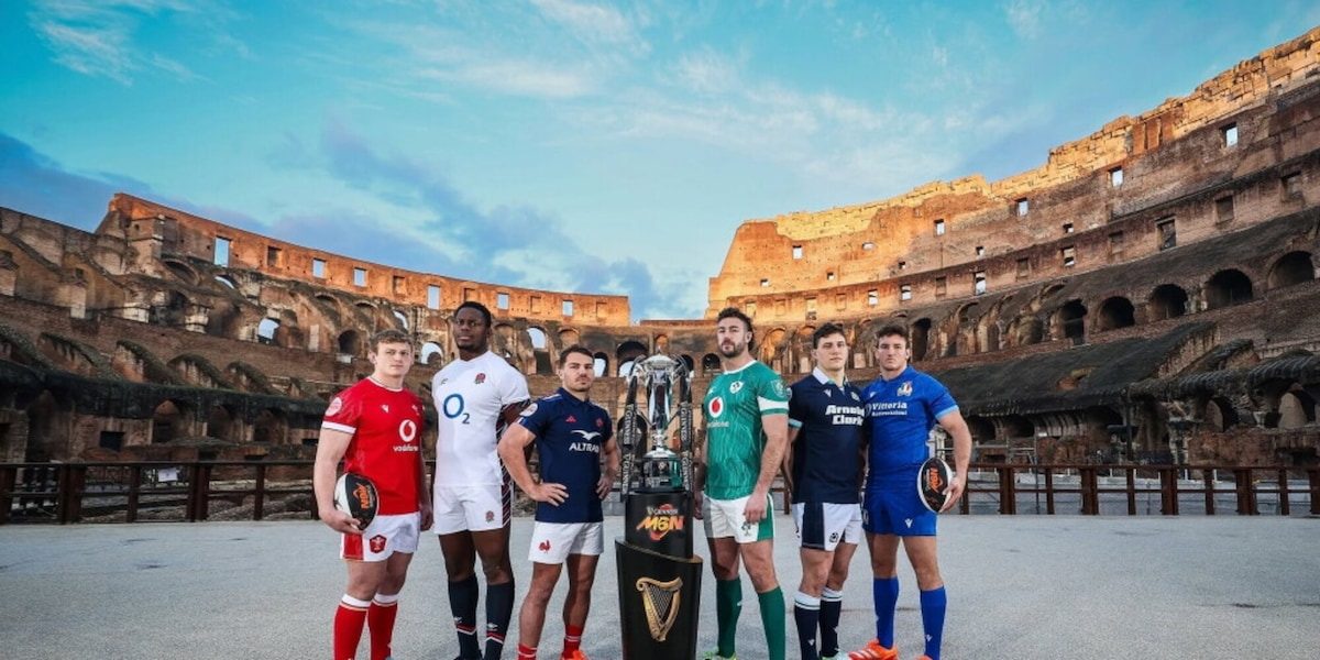 Rugby, Guiness Sei Nazioni: presentazione da brividi al Colosseo