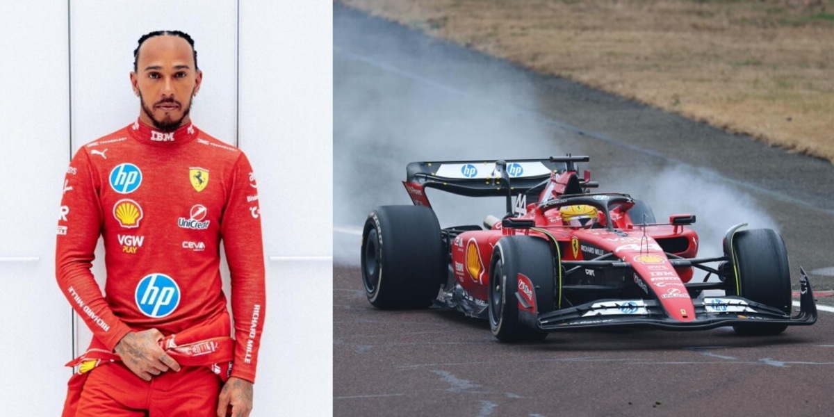 Hamilton entusiasta: la frase al box Ferrari nel suo primo team radio