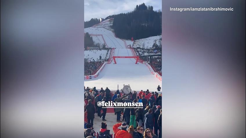Ibra a Kitzbuhel per la Coppa del mondo di sci