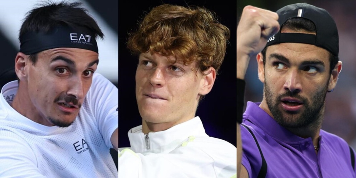 Sinner e i suoi fratelli: tutti gli italiani nei primi 100 della classifica Atp
