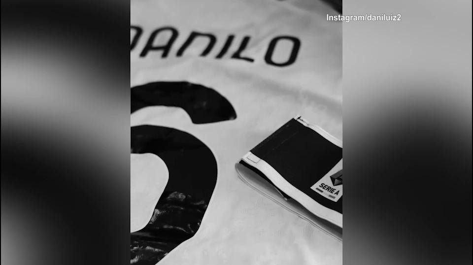 Danilo saluta la Juve, il video sui social