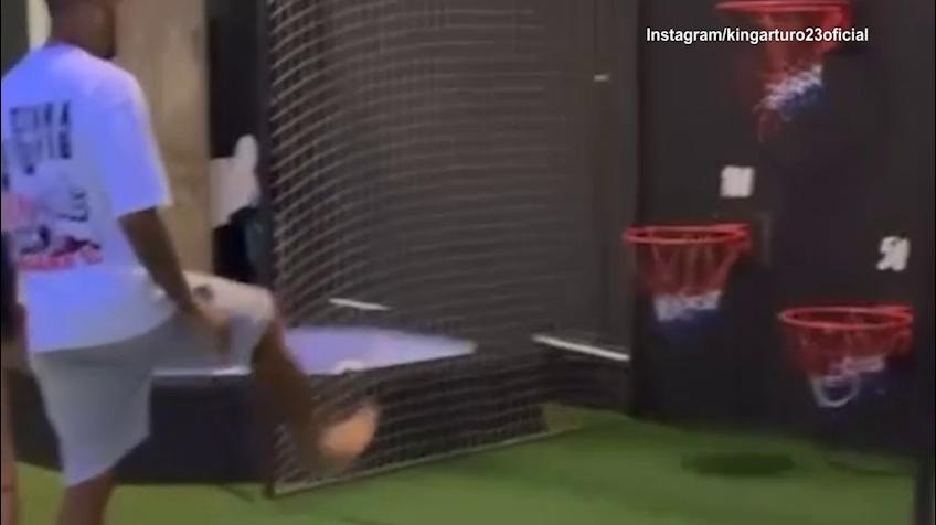 Vidal non ha perso il tocco, che numero in sala giochi