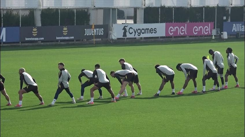 Allenamento Juve, Cambiaso resta in palestra