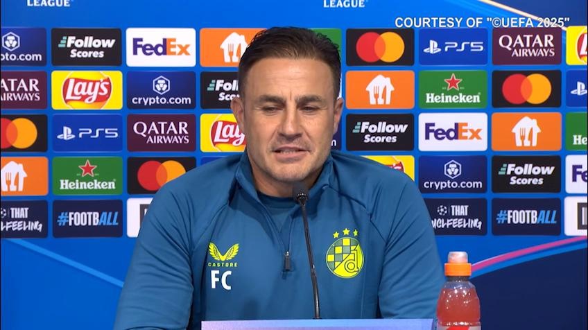 Cannavaro: "Contento di rivedere Sergio Conceicao"