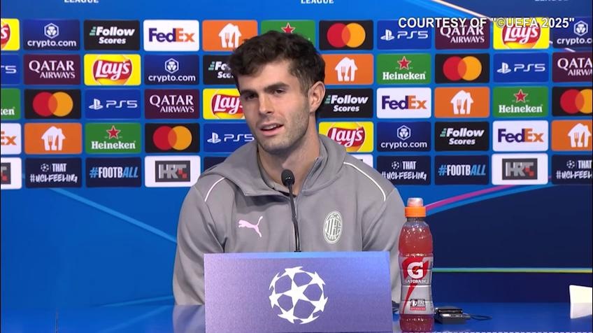Siparietto Pulisic-Conceicao, l'americano: "Il mister ha una voce forte..."