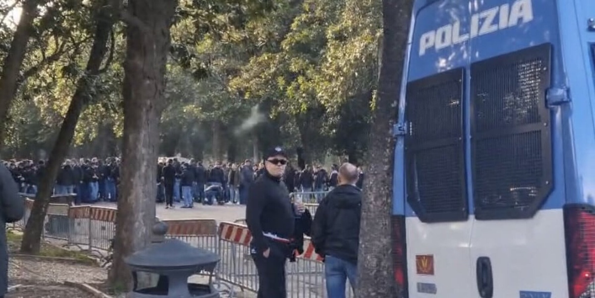 Roma-Eintracht, massima allerta: i tifosi tedeschi sono a Villa Borghese, il piano