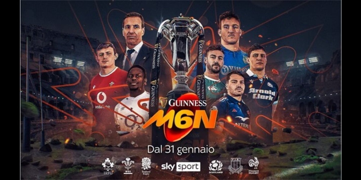 Sei Nazioni di rugby, tutte le partite in diretta su Sky