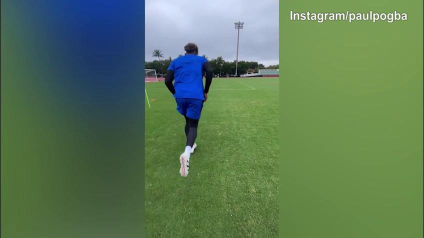 Pogba, duro allenamento: il rientro in campo si avvicina