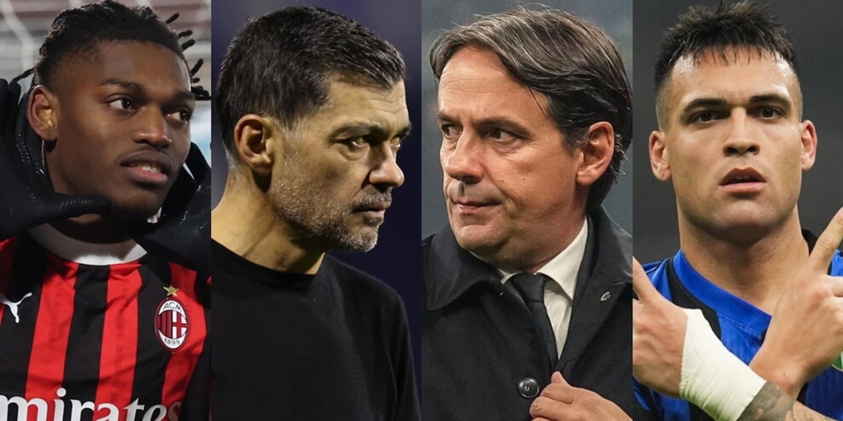 Derby Milan-Inter, le formazioni ufficiali Conceicao e Inzaghi