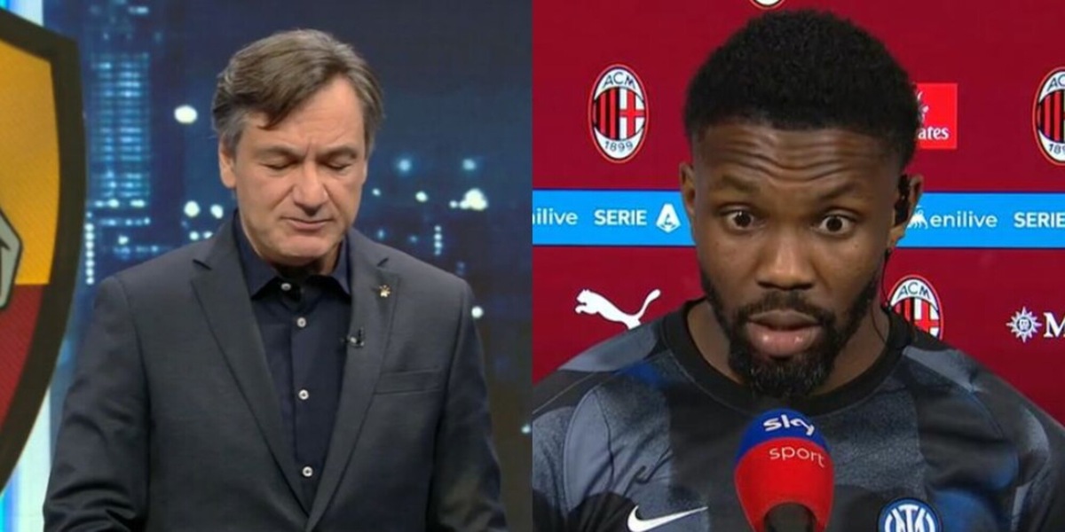 Caressa, gaffe con Thuram: "Sono più bello io". La reazione di Marcus è esilarante