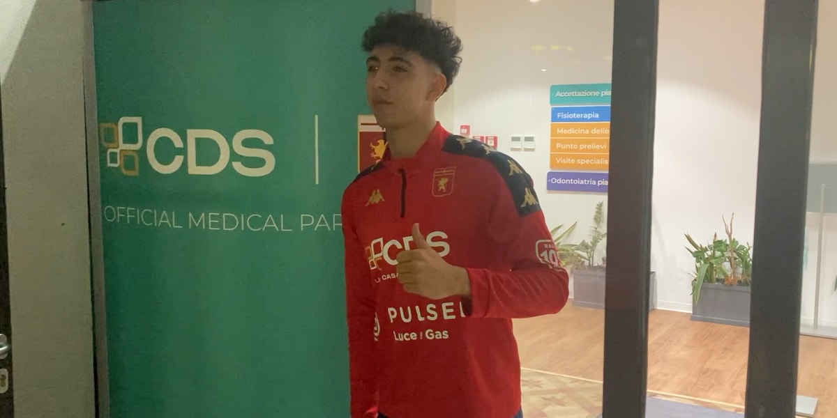 Genoa, è arrivato Cuenca