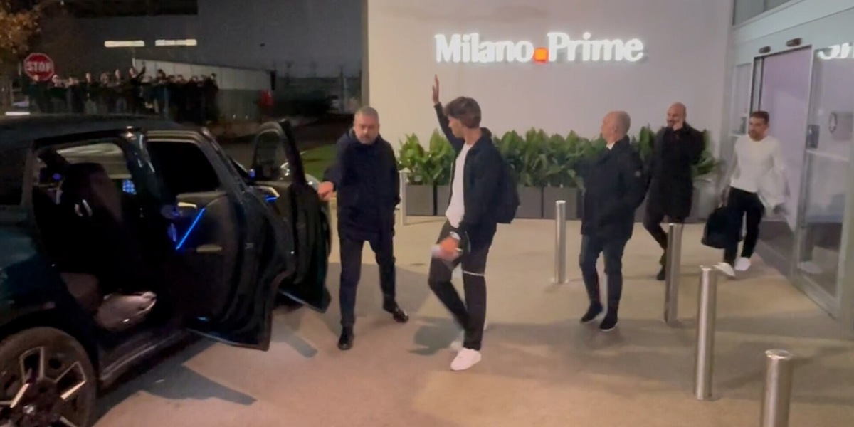 Milan, Joao Felix è atterrato a Malpensa