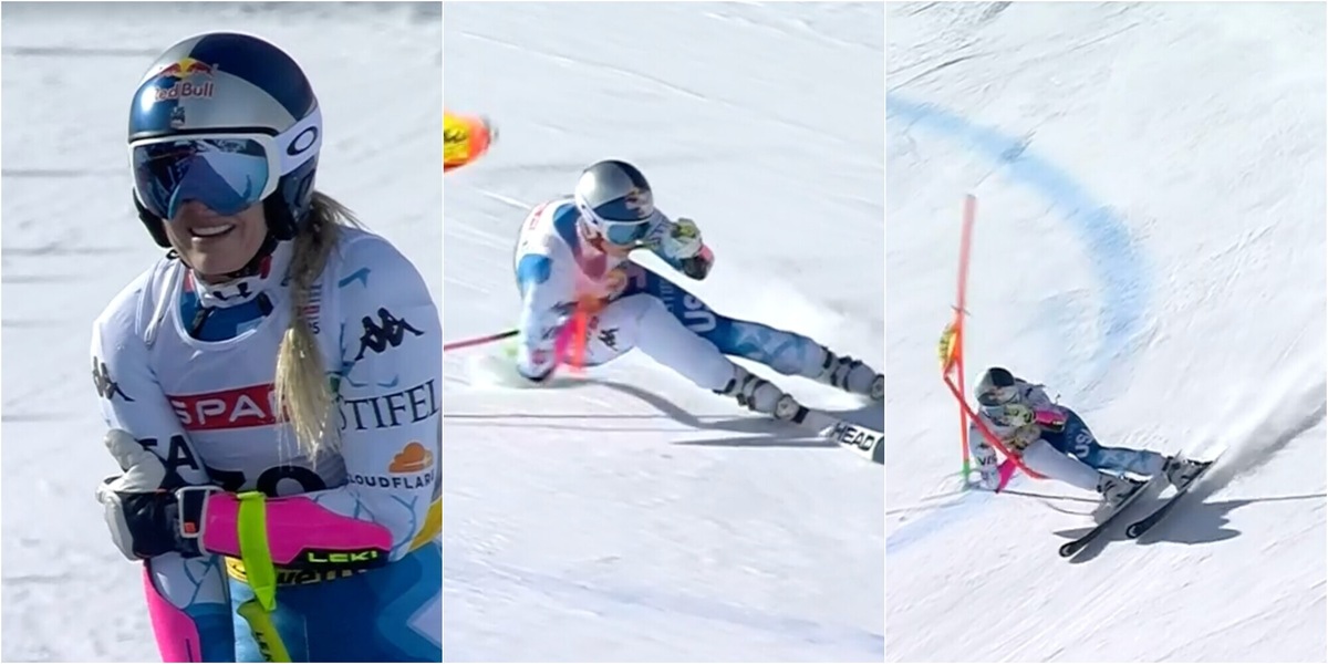 Paura per Lindsey Vonn, incidente in pista nel SuperG: ecco cosa è successo
