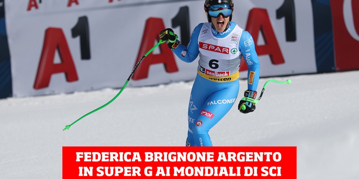Mondiali Sci, Federica Brignone è argento in Super G