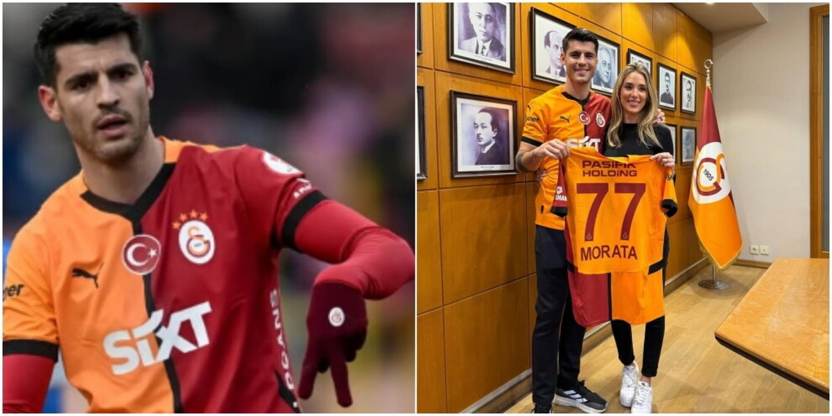 Morata primo gol col Galatasaray: il gesto a sorpresa per Alice Campello