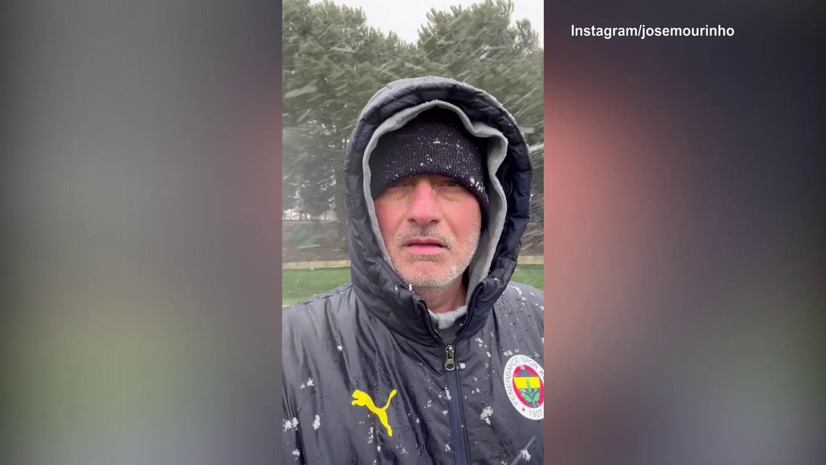 Mourinho sotto la bufera di neve
