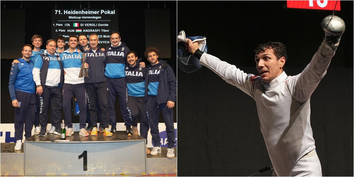 Scherma, Di Veroli è oro nella spada in Coppa del Mondo a Heidenheim