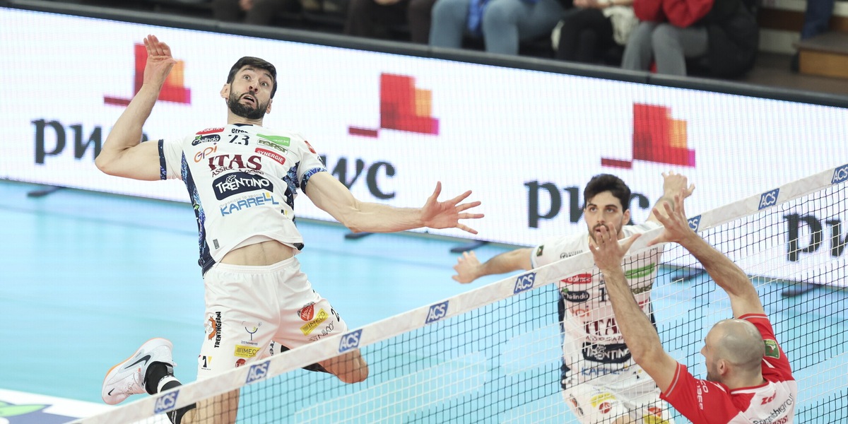 Rimonta e vittoria, Trento supera Piacenza al tie break